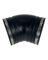 Air Aqua Flexibele Rubber Vijverbocht 45° - 160mm, Makkelijk te Installeren, Duurzaam Materiaal