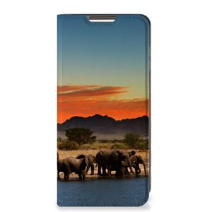 Xiaomi Redmi Note 10/10T 5G | Poco M3 Pro Hoesje maken Olifanten