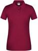 James & Nicholson JN873 Ladies´ Bio Workwear Polo - Wine - S - thumbnail