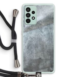 Grey Stone: Samsung Galaxy A52s 5G Transparant Hoesje met koord