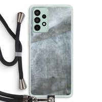 Grey Stone: Samsung Galaxy A52s 5G Transparant Hoesje met koord Grey Stone: Samsung Galaxy A52s 5G Transparant Hoesje met koord