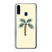 Palmboom: Samsung Galaxy A20s Transparant Hoesje Palmboom: Samsung Galaxy A20s Transparant Hoesje