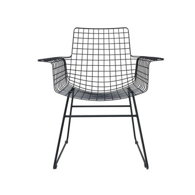 HKliving Wire armstoel zwart
