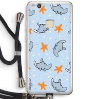 Manta: Huawei Ascend P10 Lite Transparant Hoesje met koord