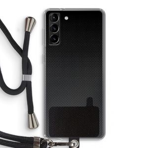 Musketon Halftone: Samsung Galaxy S21 Plus Transparant Hoesje met koord