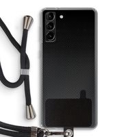 Musketon Halftone: Samsung Galaxy S21 Plus Transparant Hoesje met koord
