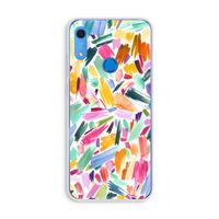 Watercolor Brushstrokes: Huawei Y6s Transparant Hoesje Watercolor Brushstrokes: Huawei Y6s Transparant Hoesje