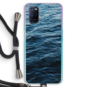 Oceaan: Oppo A52 Transparant Hoesje met koord
