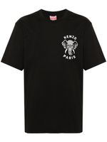 Kenzo t-shirt Elephant en coton - Noir