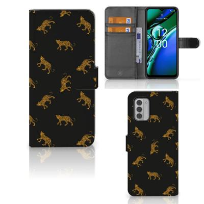 Telefoonhoesje | Met pasjeshouder | voor Nokia G42 Leopards