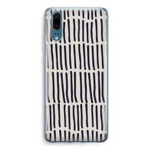 Moroccan stripes: Huawei P20 Transparant Hoesje
