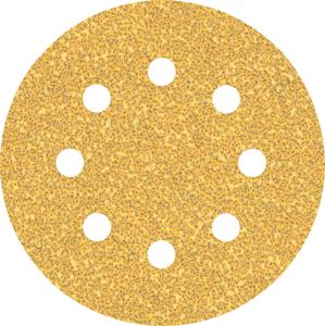 Bosch Accessoires Expert C470 schuurpapier voor excenterschuurmachines 115 mm, 8 gaten, K40 5-delig - 2608900794