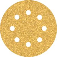 Bosch Accessoires Expert C470 schuurpapier voor excenterschuurmachines 115 mm, 8 gaten, K40 5-delig - 2608900794
