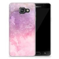 Smartphone hoesje Samsung Galaxy A3 2016 Pink Purple Paint