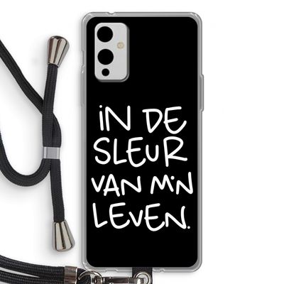 De Sleur: OnePlus 9 Transparant Hoesje met koord