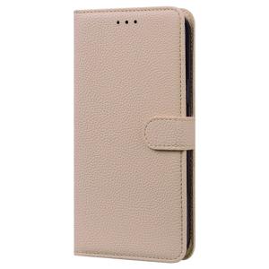 Samsung Galaxy A35 hoesje - Bookcase - Koord - Pasjeshouder - Portemonnee - Camerabescherming - Kunstleer - Beige