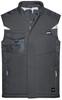 James & Nicholson JN825 Craftsmen Softshell Vest -STRONG- - Black/Black - XXL