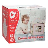 Classic World houten activiteitenkubus