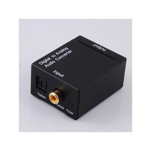 Digital Audio Converter (DAC) Toslink/coax naar RCA / Tulp