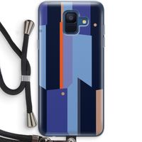 Gestalte 3: Samsung Galaxy A6 (2018) Transparant Hoesje met koord