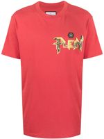 Philipp Plein t-shirt en coton à logo imprimé - Rouge - thumbnail