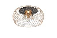 Trio Gouden draad plafondlamp Tamil Ø 50cm 611100308