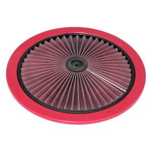 K&N X-Stream deksel 14'' rood (66-1401XR) 661401XR