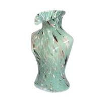 Vaas Bossom turquoise 20 cm | 8 stuks