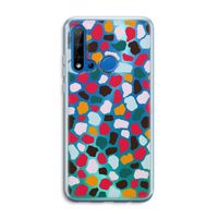 Colored Giraffe: Huawei P20 Lite (2019) Transparant Hoesje