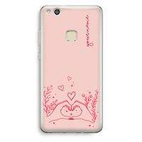Love is in the air: Huawei Ascend P10 Lite Transparant Hoesje
