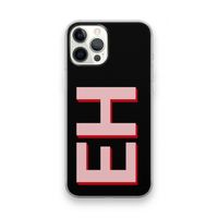 Monogram: iPhone 12 Pro Max Transparant Hoesje