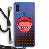 Yolo Denise: Xiaomi Mi Mix 3 Transparant Hoesje met koord