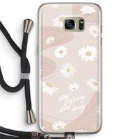 Daydreaming becomes reality: Samsung Galaxy S7 Edge Transparant Hoesje met koord