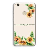 Zonnebloemen: Huawei Ascend P8 Lite (2017) Transparant Hoesje