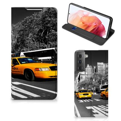Samsung Galaxy S21 | Book Cover | New York Taxi