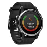 Snelle verwijderbare siliconen polsband voor fenix 5S 20mm (zwart)