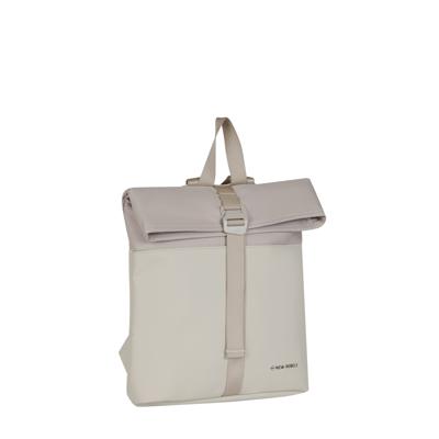 New Rebels Bruce Los Angeles Beige 7L Rolltop Rugzak Waterafstotend