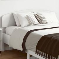 Hoofdbord 135 cm massief grenenhout wit