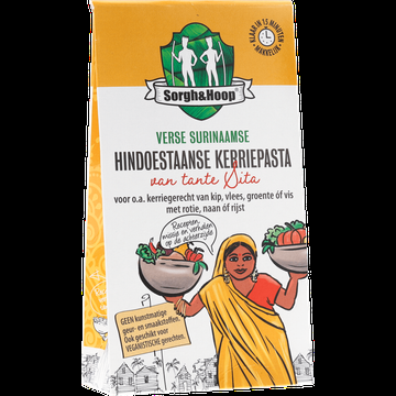 Sorgh & Hoop Verse Surinaamse Hindoestaanse Kerriepasta 90 g bij Jumbo