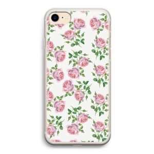 Kleine roosjes: iPhone 7 Transparant Hoesje