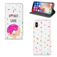 Apple iPhone Xs Max | Flip Style Cover | Donut Roze