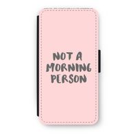Morning person: iPhone 8 Plus Flip Hoesje