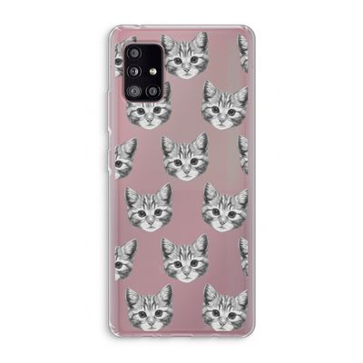 Kitten: Samsung Galaxy A51 5G Transparant Hoesje