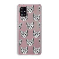 Kitten: Samsung Galaxy A51 5G Transparant Hoesje