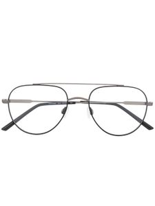 Calvin Klein lunettes de vue à monture aviateur - Noir