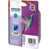 Epson T0802 cyaan