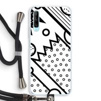 Pop Art #4: Huawei P Smart Pro Transparant Hoesje met koord