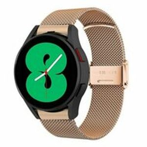 Milanese bandje met klemsluiting - Champagne goud - Samsung Galaxy Watch 5 (Pro) - 40mm / 44mm / 45mm