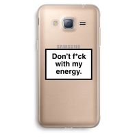 My energy: Samsung Galaxy J3 (2016) Transparant Hoesje