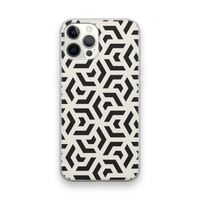 Crazy pattern: iPhone 12 Pro Max Transparant Hoesje